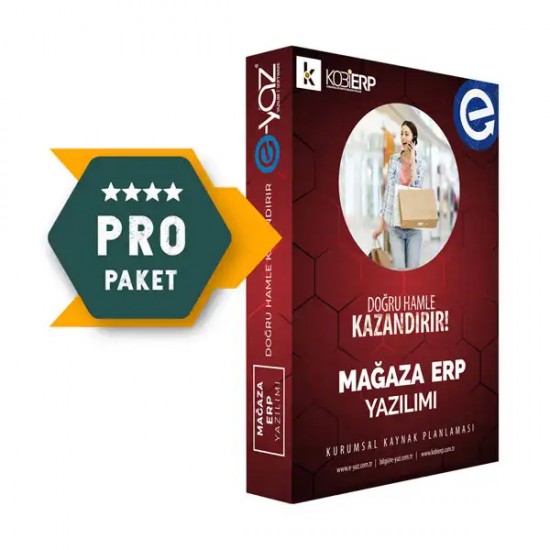 Mağaza Pro Paket ERP Yazılımı