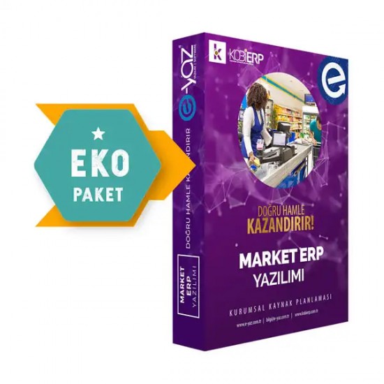 Market Eko Paket ERP Yazılımı