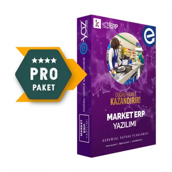 Market Pro Paket ERP Yazılımı