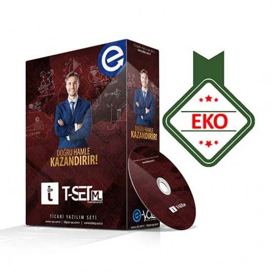T-Set ML EKO Paket Ticari Yazılım T-Set ML EKO Paket Ticari Yazılım