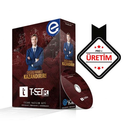 T-SET ML ÜRETİM Paket Ticari Yazılım T-SET ML ÜRETİM Paket Ticari Yazılım
