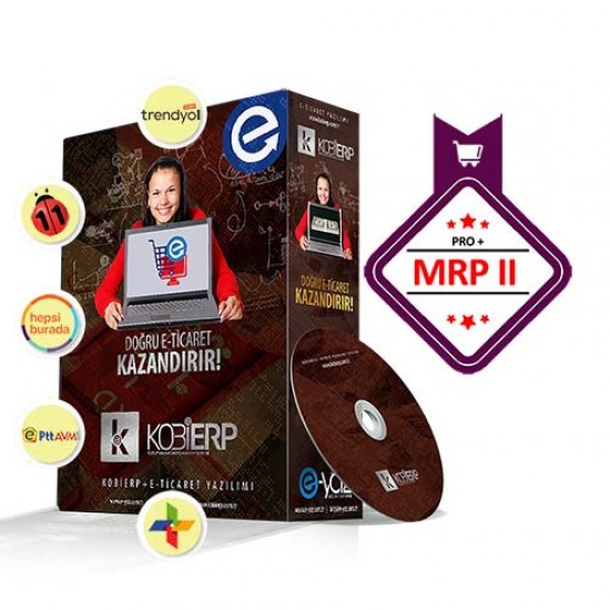 Tam Entegre Üretim MRP2 Paket E-Ticaret Yazılımı